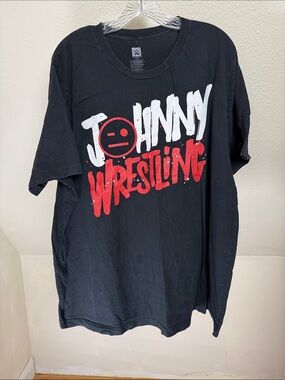 WWE JOHNNY GARGANO Wrestling Short SLeeve Tee  3X